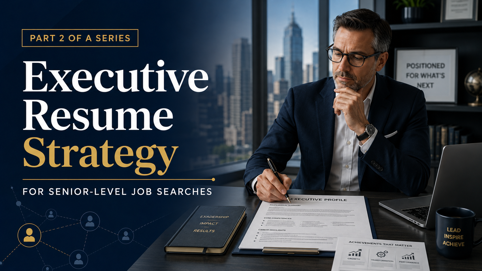 Executive Resume Strategy for Senior-Level Job Searches